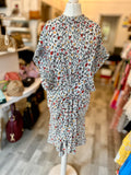 Pre Loved Chloe Ditsy Floral Ruffle Dress FR34 UK6-8 (excellent)