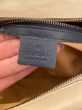 Pre Loved Gucci GG Marmont Bamboo Top Handle Handbag in White
