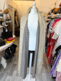Pre Loved Aquascutum Beige Trench Coat Size UK10 (Fits up to a size 12)