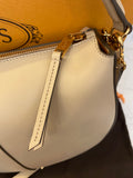 Pre loved Tod's T Case Hobo Shoulder Bag Natural Leather (excellent)