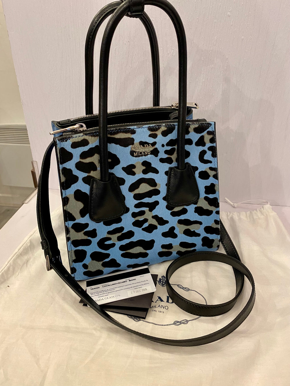 Pre loved Prada Paradigme Pony-style Calfskin Tote (excellent)