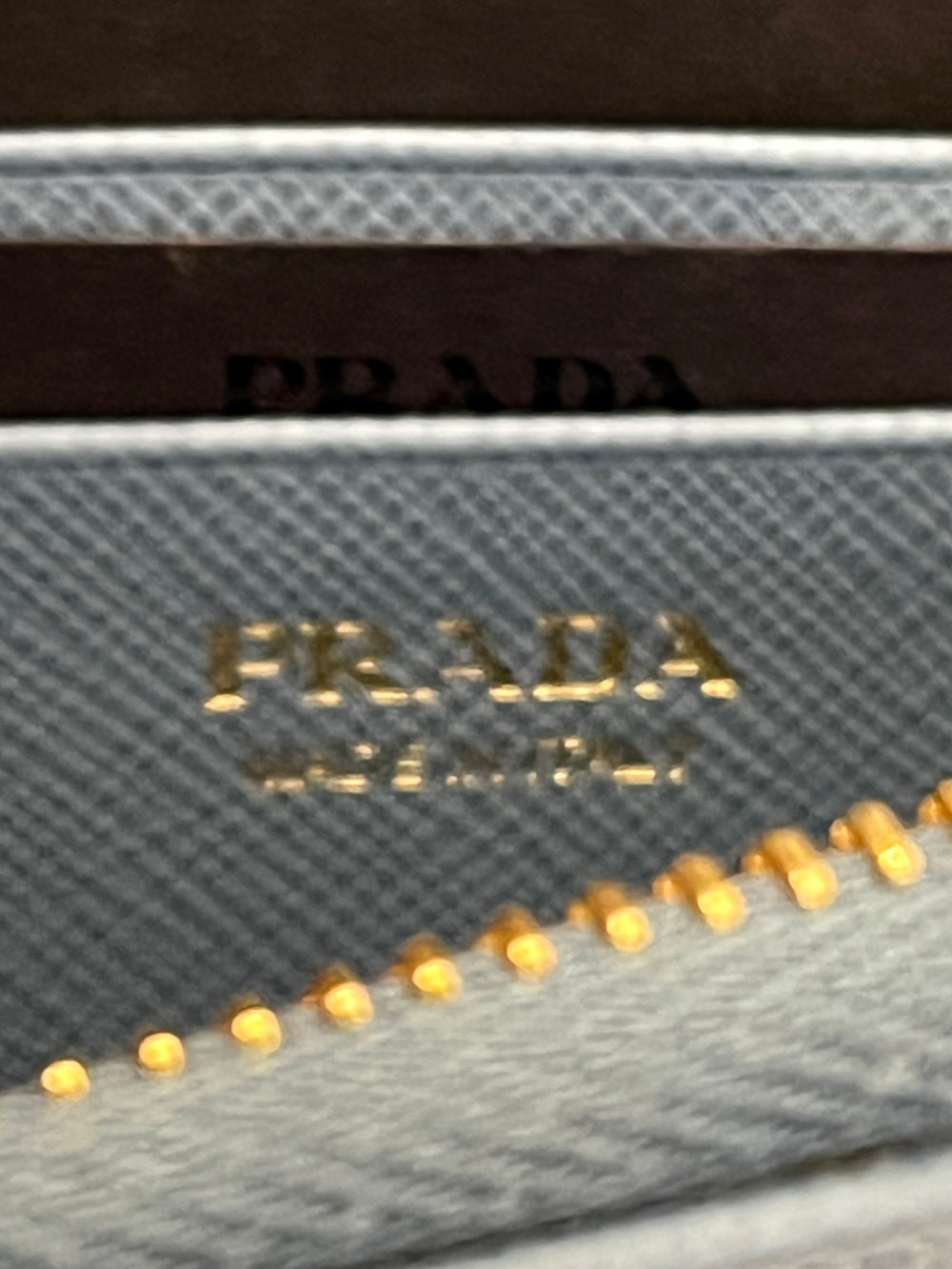 Pre Loved Prada Triangle Mini Pouch (as new)