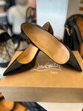 Christian Louboutin Kate 85 Black Patent Heels UK 5 (reserved)