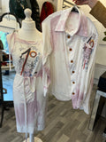 Vivienne Westwood Wine Drunken Shirt & Apron Size S (oversized)