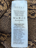 Pre Loved Gucci Wool Knit GG Logo Skirt & Jacket S-M