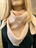 Pre Loved Hermes Silk 'Jungle Love' Beige Scarf