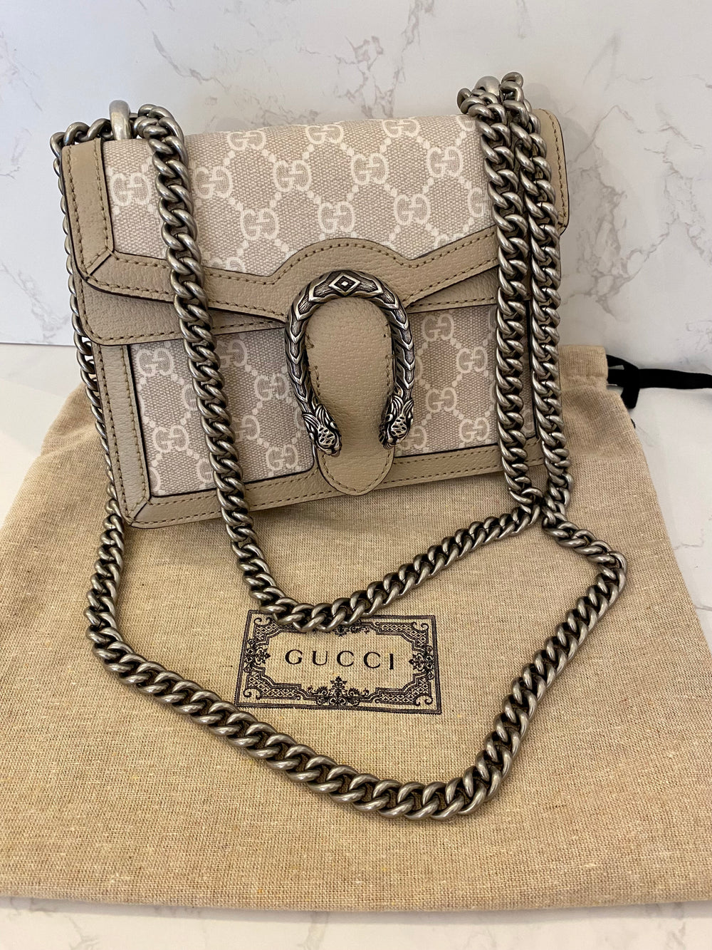 Pre Loved Gucci Dionysus GG Supreme Small Handbag (excellent) REDUCED