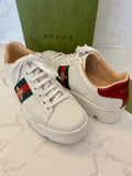 Gucci Ace Embroidered Platform Sneakers UK6.5 (fit uk7) (excellent)