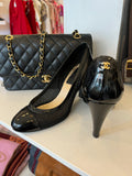Chanel Patent & Mesh Shoes UK 4