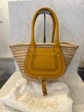 Pre Loved Chloe Marcie Basket Tote Bag (as new)