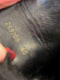 Gucci Guccissima Ankle Boots Fur Trim Size UK7 (excellent)