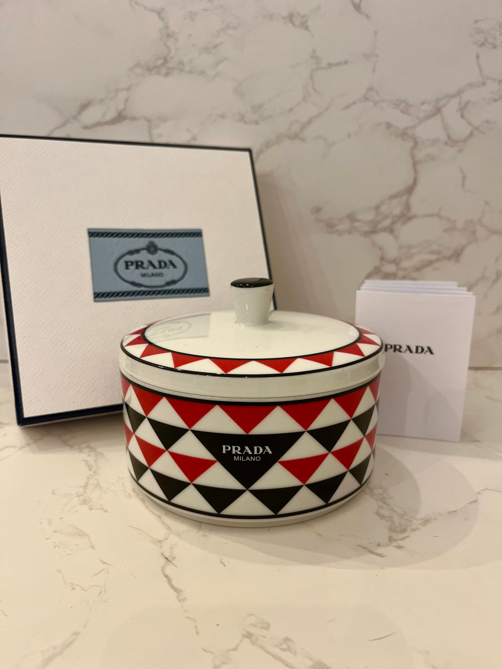 Pre Loved Prada Ceramic Trinket Dish (New)