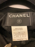 Pre Loved Chanel Wool Crepe Jacket size 42 uk14