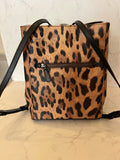 Pre Loved Dolce & Gabbana Leopard Print Backpack