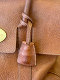 Pre Loved Mulberry Bayswater in Tan Grained Leather