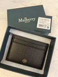 Pre Loved Mulberry Continental Card Holder in Black