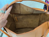 Pre Loved Bottega Veneta Arco Bag in Saddle Brown Leather (new)