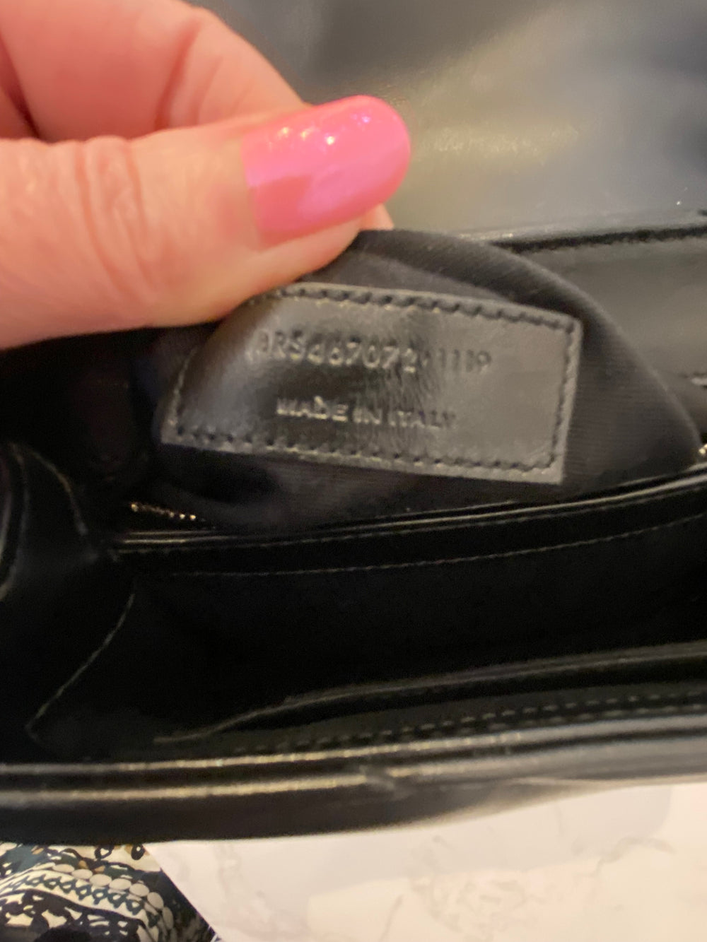Pre Loved Saint Laurent Loulou Toy Bag in Black (excellent)