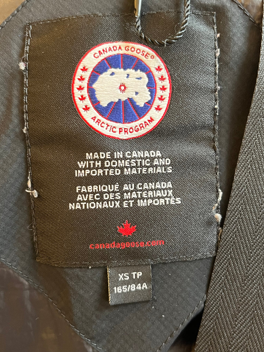 Pre Loved Canada Goose Long Padded Coat XS UK8 **reserved CS**