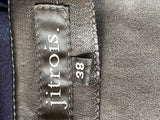 Pre Loved Jitrois Black Leather Dress Fr38 uk10