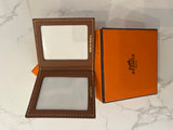 Pre Loved Hermes Leather Mini Photo Frame (new)