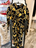 Veronica Beard Baroque Ruched Silk Dress UK 8-10 (New)