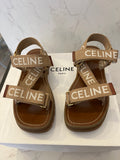Pre Loved Celine Leo Strap Sandals UK 6 (excellent)
