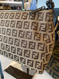 Fendi Vintage Zucca Canvas Pochette