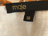 Pre Loved Maje Maxi Dress uk36 UK 8