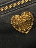 Pre Loved Dolce & Gabbana Devotion Shoulder Bag in Quilted Nappa Black Leather