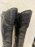 Gucci Knee Length Heeled Boots Size UK5 (excellent)
