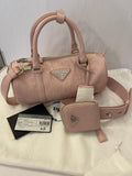 Pre Loved Prada Re-edition 2002 Leather Bag in Alabaster (NEW)