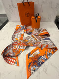 Pre Loved Hermes Maxi Twilly Silk Scarf
