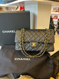 Chanel Classic Flap Bag 2023 in Black Caviar Leather