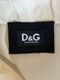 Pre Loved Dolce & Gabbana Silk Butterflies Top size 38 uk8