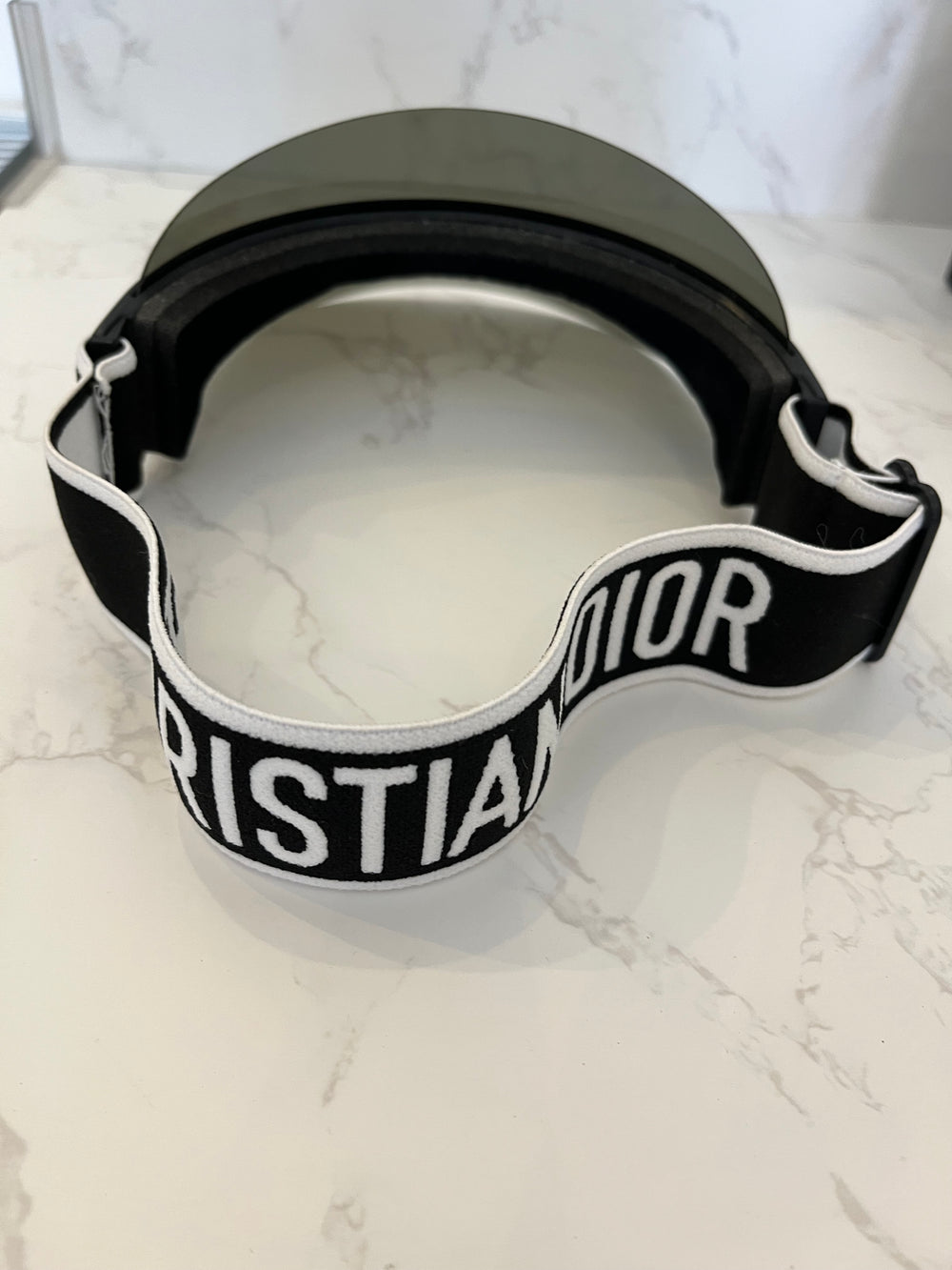 Pre Loved Dior Diorclub OH3 Black Visor