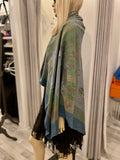 Pre Loved Hermes Cliquetis Dip Dye Silk Shawl (excellent)