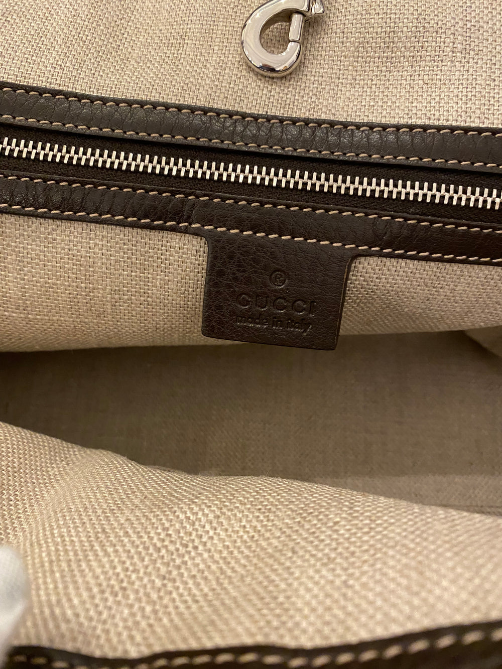 Pre Loved Gucci GG Canvas Sherry Line Bag + Gucci Sylvie Wallet