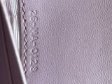 Dior J’Adior Wallet on Chain in Metallic Pink