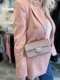 Chanel Classic Mini Quilted Flap Handbag in Lilac