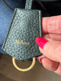 Pre Loved Mulberry Small Iris in Heavy Grain Green Leather