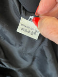 Hermes Vintage Black Silk Blazer FR38 UK 10