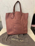 Pre Loved Mulberry Maisie North South Tote in Chalk Pink Leather (excellent)