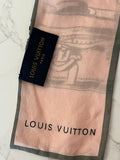 Pre Loved Louis Vuitton Monogram Silk Bandeau Scarf