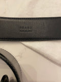 Pre Loved Prada  Logo Belt 90cm (excellent)