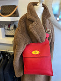 Mulberry Large Antony in Red Grained Leather