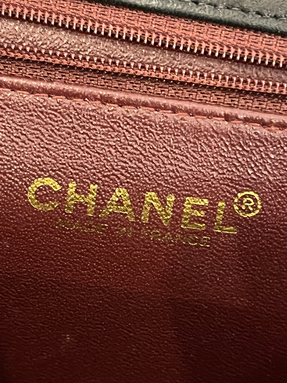 Pre Loved Chanel Vintage Classic Lambskin Flap Bag 22ct Gold Plated Hardware **reserved AMM**