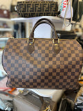 Pre Loved Vintage 2012 Louis Vuitton Damier Ebene Speedy 35