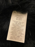 Burberry Black shearling  Size uk8-10 (worn twice)