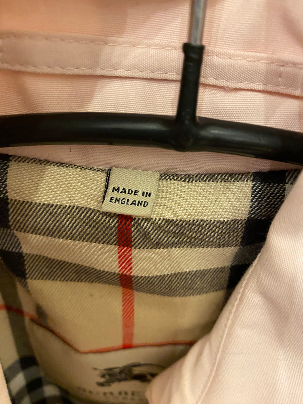 Burberry Pale Pink trench uk12 (excellent)